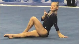 Madison Kocian UCLA Floor 2018 NCAA Super Six 98375 [upl. by Ginzburg]