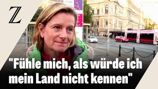 Passanten in Wien äußern sich zum Wahlsieg der FPÖ [upl. by Lleira705]