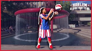 Basketball Tricks at Stanford University  Harlem Globetrotters [upl. by Orpheus]