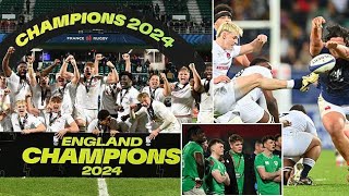 England win the Six Nations U20 [upl. by Adalie]