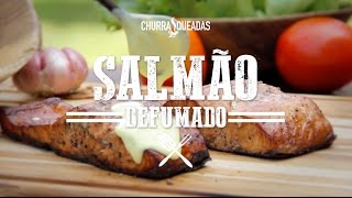 Salmão Defumado Molho de Mostarda e Mel I Churrasqueadas [upl. by Guillemette607]