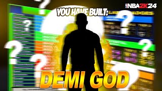 THIS DEMIGOD 66 BUILD IS THE BEST BUILD IN NBA2K24 [upl. by Nrev]