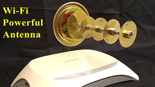 Powerful Long Range WiFi Antenna at Home [upl. by Yekcaj]