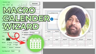 How to Create a Calendar 📅 using Calendar Wizard in Corel Draw  2024  Latest Corel Draw tutorial [upl. by Jillayne]