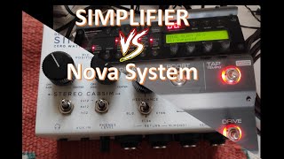 DSM amp Humboldt Simplifier VS tc electronic Nova System [upl. by Antebi]