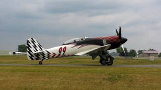 Hawker Sea Fury at Air Expo 2010 [upl. by Aserat]