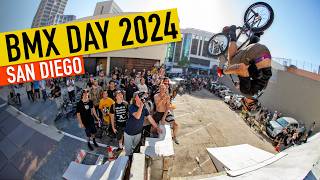 THE BEST STREET JAM OF 2024 BMX DAY SAN DIEGO [upl. by Sylado40]