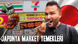 JAPONYADA BÜTÜN GÜN MARKETLERDEN BESLENDİM  🇯🇵 [upl. by Shimkus]