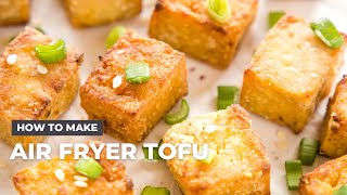 How to Make Air Fryer Tofu [upl. by Nahtanod]