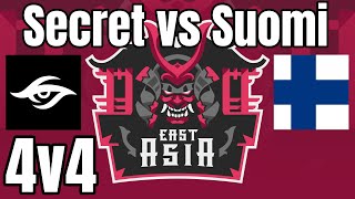 ECL Finals  Secret vs Suomi  East Asia 4v4 [upl. by Tama]