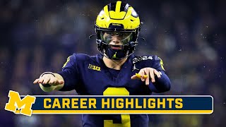 2024 NFL Draft Highlights QB JJ McCarthy  Michigan Football [upl. by Joly535]