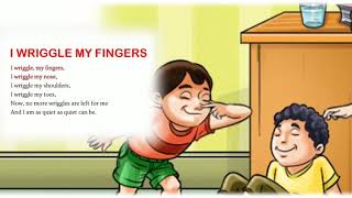 I Wriggle My Fingers  Nursery Rhymes amp Songs for Children I Animated I Firefly Rhymes [upl. by Ayekim]