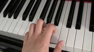 How to play piano The basics Piano Lesson 1 [upl. by Kreit]