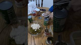 The BEST green bean casserole ever Happy Thanksgiving turkey [upl. by Orvah]