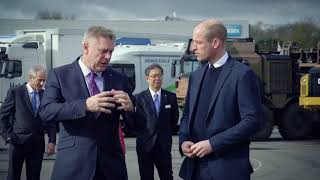 His Royal Highness The Duke of Cambridge Visit to MIRA Technology Park [upl. by Baron]