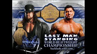 Story of The Undertaker vs Batista  Backlash 2007 [upl. by Marla570]