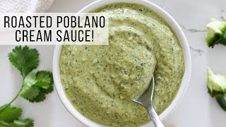 Poblano Cream Sauce [upl. by Hyacinthia]