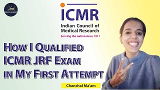 ICMR JRF 2022 Preparation Strategy  Crack the exam in 1st attempt [upl. by Einahpts78]