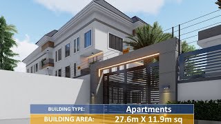 Modern Apartments House Design [upl. by Noimad57]