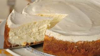 New York Cheesecake Classic Version  Joyofbakingcom [upl. by Kimbra252]