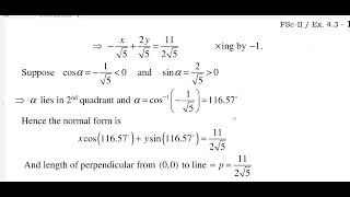 Introduction to analytic geometry Fsc2 Chapter4 Ex43 Q21 to Q22 [upl. by Darren]