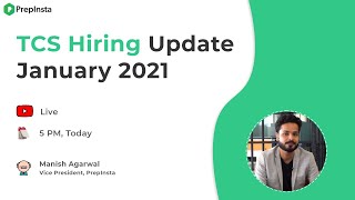 TCS Hiring Update  January 2021 [upl. by Nodnerb876]