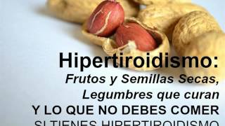 Hipertiroidismo LO QUE NO DEBES COMER SI TIENES HIPERTIROIDISMO [upl. by Nirrol]