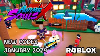 Roblox Anime Souls Simulator X New Codes January 2024 [upl. by Notsuoh]