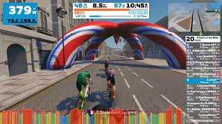 Zwift WTRL Team Time Trial Espresso 1842024 Greatest London Flat [upl. by Darice]