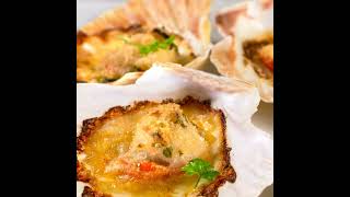 Easy Capesante Graten Scallops in the Shell [upl. by Rennug]