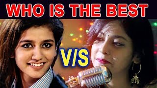 Priya Prakash Vs Rojalin Sahu ★ with mere raske kamar song ★ Who is the best [upl. by Picardi]