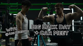 Big Back Day At Fusion Gym  Car Meet [upl. by Suirad]