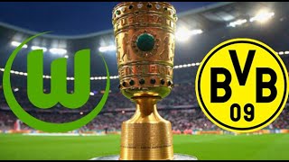 Wolfsburg vs Borrusia Dortmund  Almanya Kupası  202425  FİFA 24 [upl. by Ahtekal]