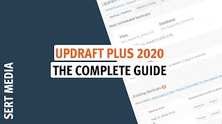 UpdraftPlus Tutorial 2020  How To Setup amp Configure UpdraftPlus Free For WordPress  UpdraftPlus [upl. by Ennaillij]