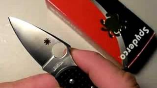 Spyderco Dragonfly quotAirweight Utilityquot by Nutnfancy [upl. by Allenrad640]