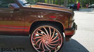 Silverado short bed on 30s amani forged [upl. by Eedrahc904]