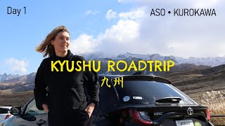 Kyushu road trip Mt Aso amp Kurokawa Onsen  Japan travel vlog [upl. by Gilliam]