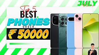 Top 5 Best Smartphone Under 50000 in June 2024  Best Flagship Phone Under 50000 in INDIA [upl. by Oznola]