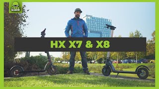 Trotinete electrice HX X7  X8 de la QuickVolt  FreeRider [upl. by Giliane]