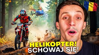 UCIEKAMY PRZED HELIKOPTEREM  SKOŃCZYŁO SIĘ PALIWO  RECENZJA KTM 45O EXCF ENDURO RUMUNIA Part 22 [upl. by Elkcim]