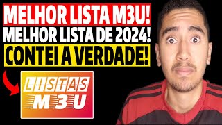 MELHOR LISTA M3U IPTV MELHOR LISTA M3U 2024 LISTAS M3U GRÁTIS LISTAS M3U GRÁTIS 2024 LISTA M3U [upl. by Fatsug184]