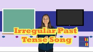 Irregular Past Tense Verbs Song  Songs for Speech Therapy and ELD [upl. by Feerahs344]