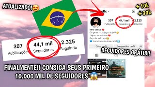 FINALMENTE🔥😱 SAIU 2 MELHORES SITES PARA GANHAR SEGUIDORES NO INSTAGRAM DE GRAÇA [upl. by Odraccir]