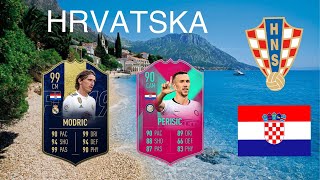 FIFA 19 HRVATSKA KroatienCroatia in ULTIMATE TEAM ft Perisic 90 FUT BIRTHDAY amp Modric TOTY [upl. by Easter898]