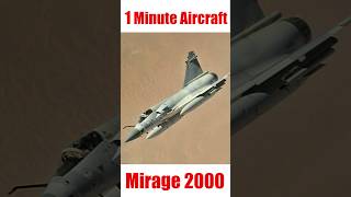 One Minute Aircraft  Dassault Mirage 2000 [upl. by Zysk]