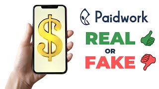 Paidwork app is real or fake How to use it to earn money online in 2024 [upl. by Bennett]