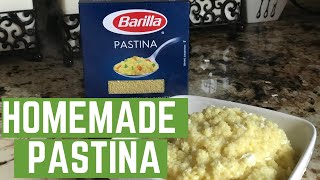 Homemade Pastina  Cooking With Janet Bari [upl. by Oglesby]