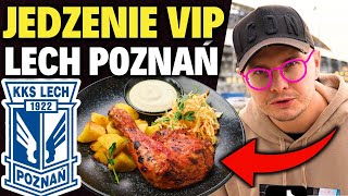 JEDZENIE VIP NA STADIONIE LECHA POZNAŃ  CZY WARTO KUPIĆ TAKI BILET [upl. by Jamila]