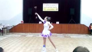 Mažoretky SPIRIT Senica  Sólo baton senior 2015 [upl. by Teodoro725]