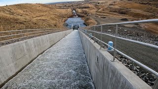 Watch a dam’s spillway in action [upl. by Nylave]